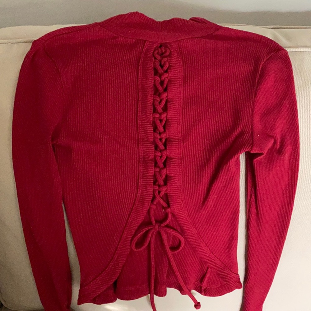 Free people crop top, worn once